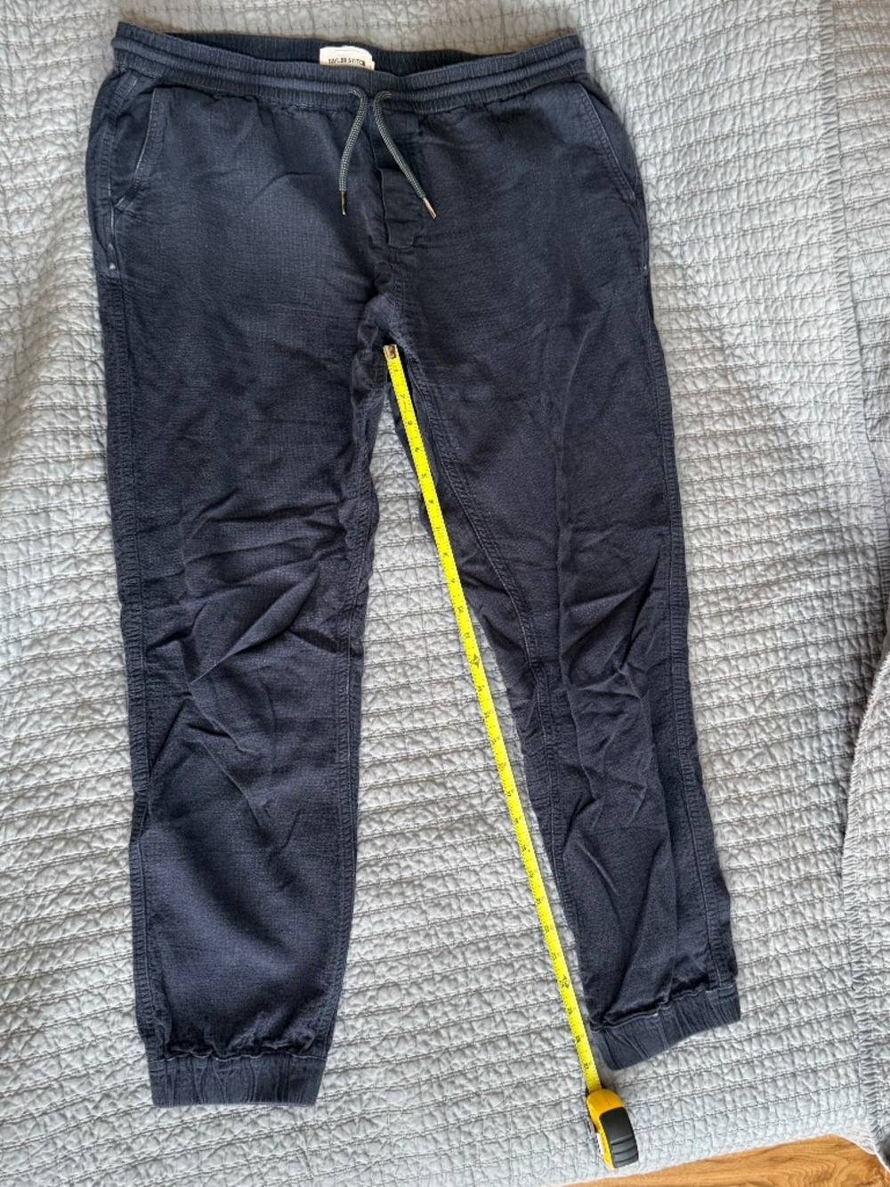 Taylor Stitch Apres Pant Charcoal Double Cloth L
